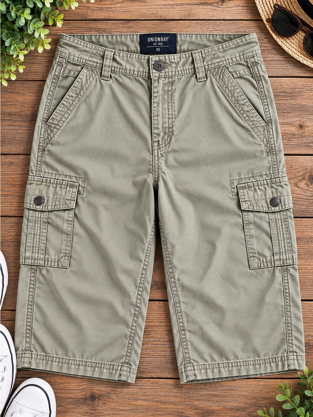 Tommy Hilfiger Cargo Capri Pants Size 0 (107)